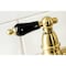 Kingston Brass KS3277PKLBS Duchess Bridge Kitchen Faucet W/Brass Sprayer, Brass KS3277PKLBS - alternate 2